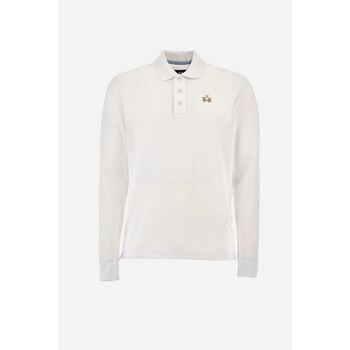LA MARTINA T-shirt  CCMP04-PK001-0001 OPTIC WHITE