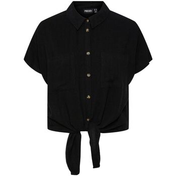 Pieces Overhemd  17124357 VINSTY-BLACK