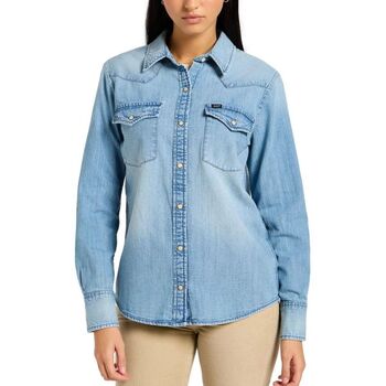 Lee Overhemd  112355108 REGULAR WESTERN-MODERN BLUE