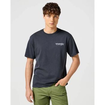 Wrangler T-shirt  112357350-FADED BLACK