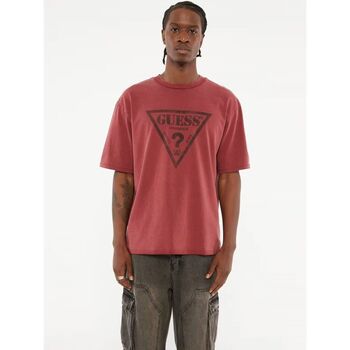 Guess T-shirt  M4BI13 K8FQ4 GO VNT TRIANGLE-F5E9 WINE