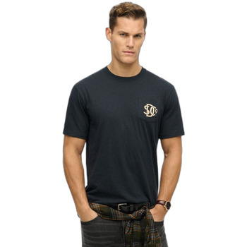 Superdry T-shirt Korte Mouw  T-shirt à motif Merchant Store
