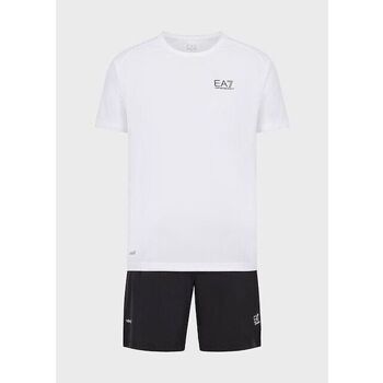 Emporio Armani EA7 T-shirt  8NPV03 PNDDZ-21BA WHITE/BLACK