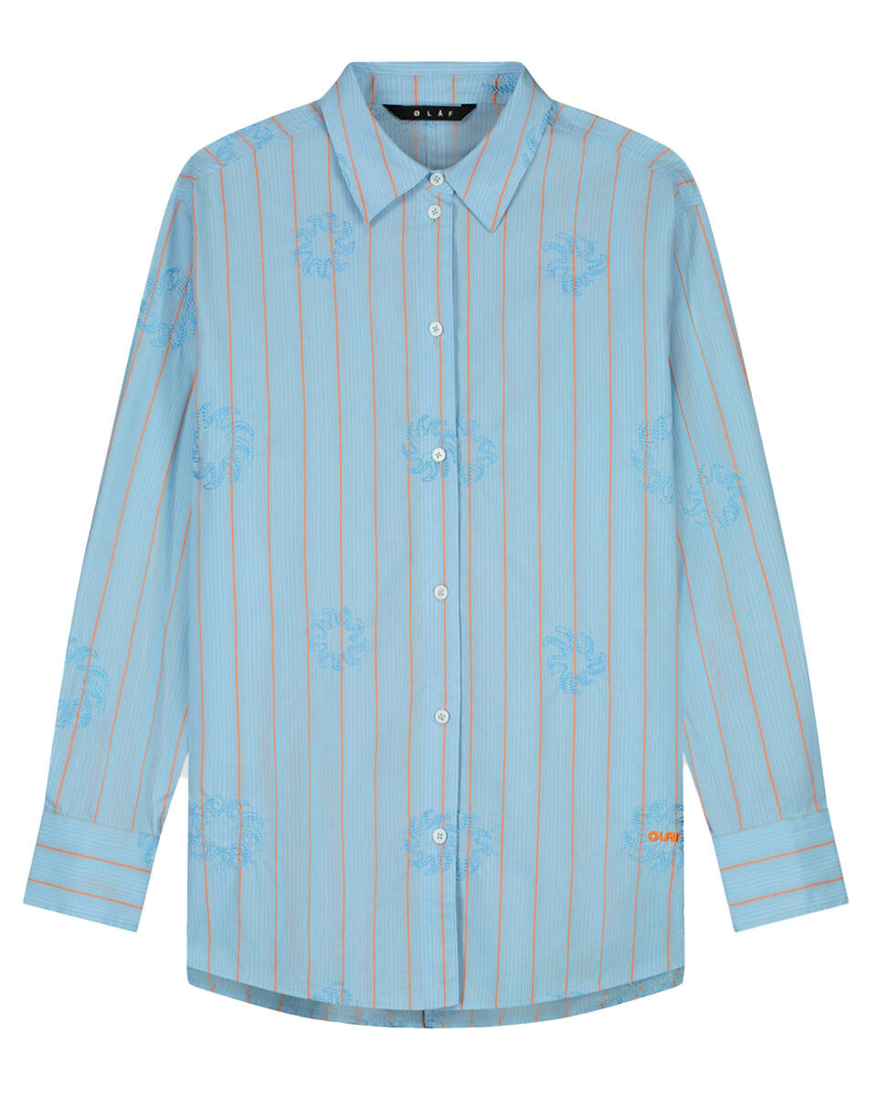 Olaf Hussein Blouse lange mouw w210301