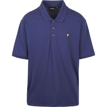 Lyle And Scott T-shirt  Plussize Polo Deep Indigo