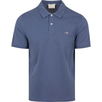 Gant T-shirt  Shield Piqué Poloshirt Dusty Navy