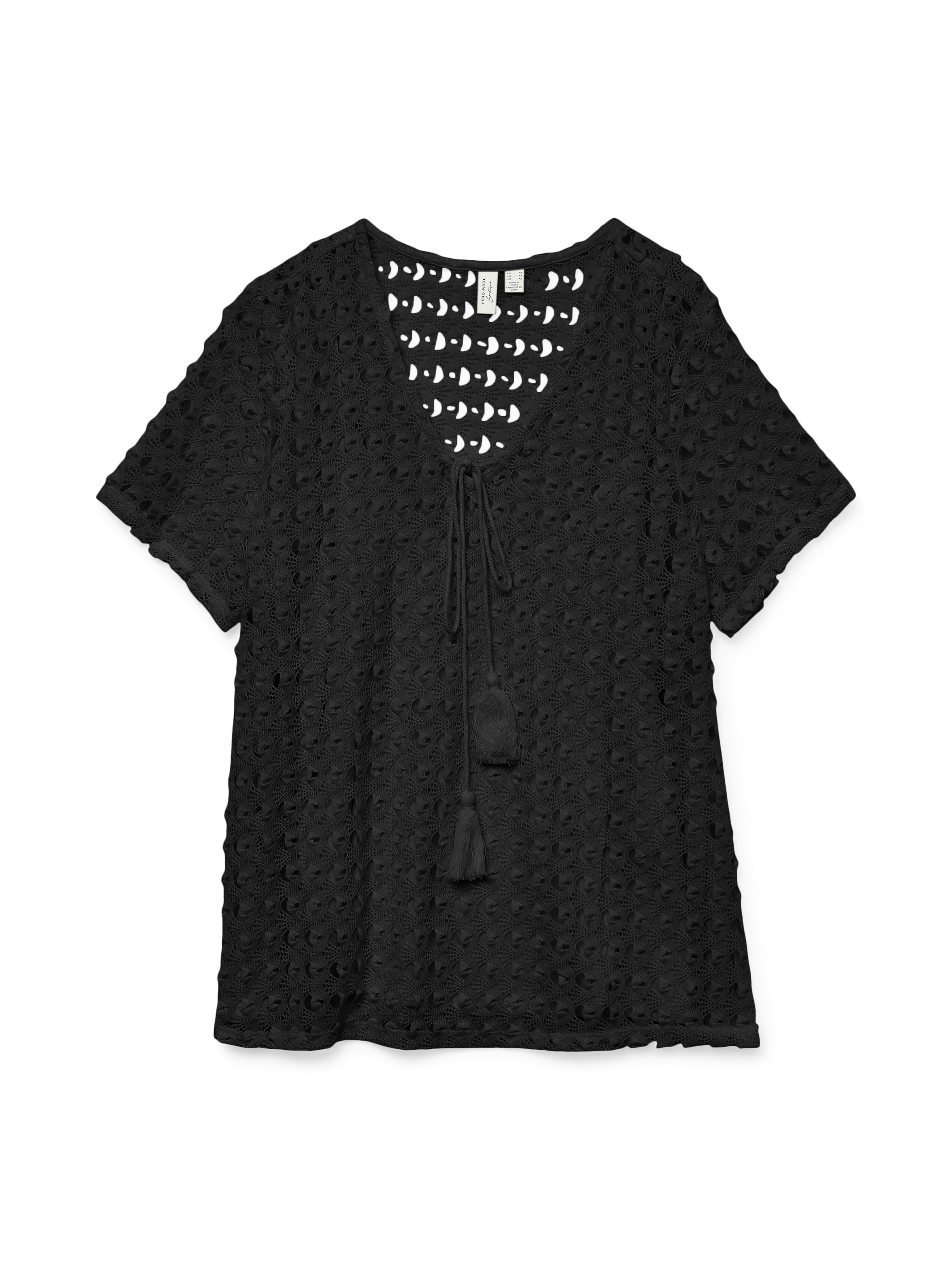 Vero Moda Vmdylie ss v-neck top wvn btq ga -