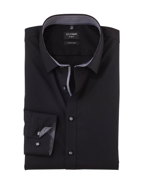 OLYMP Businessoverhemd No. Six super slim super slim, comfort stretch, strijkvrij