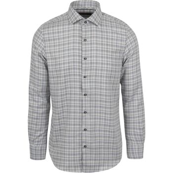 Suitable Overhemd Lange Mouw  Overhemd Print Groen