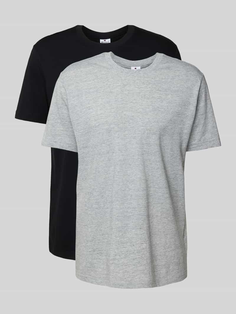 Champion T-shirt 2PACK CREW-NECK Basic shirt, dubbelpack (set, 2-delig, Set)