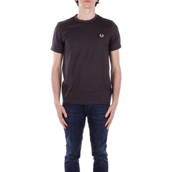 Fred Perry Ringer T-Shirt, Grey