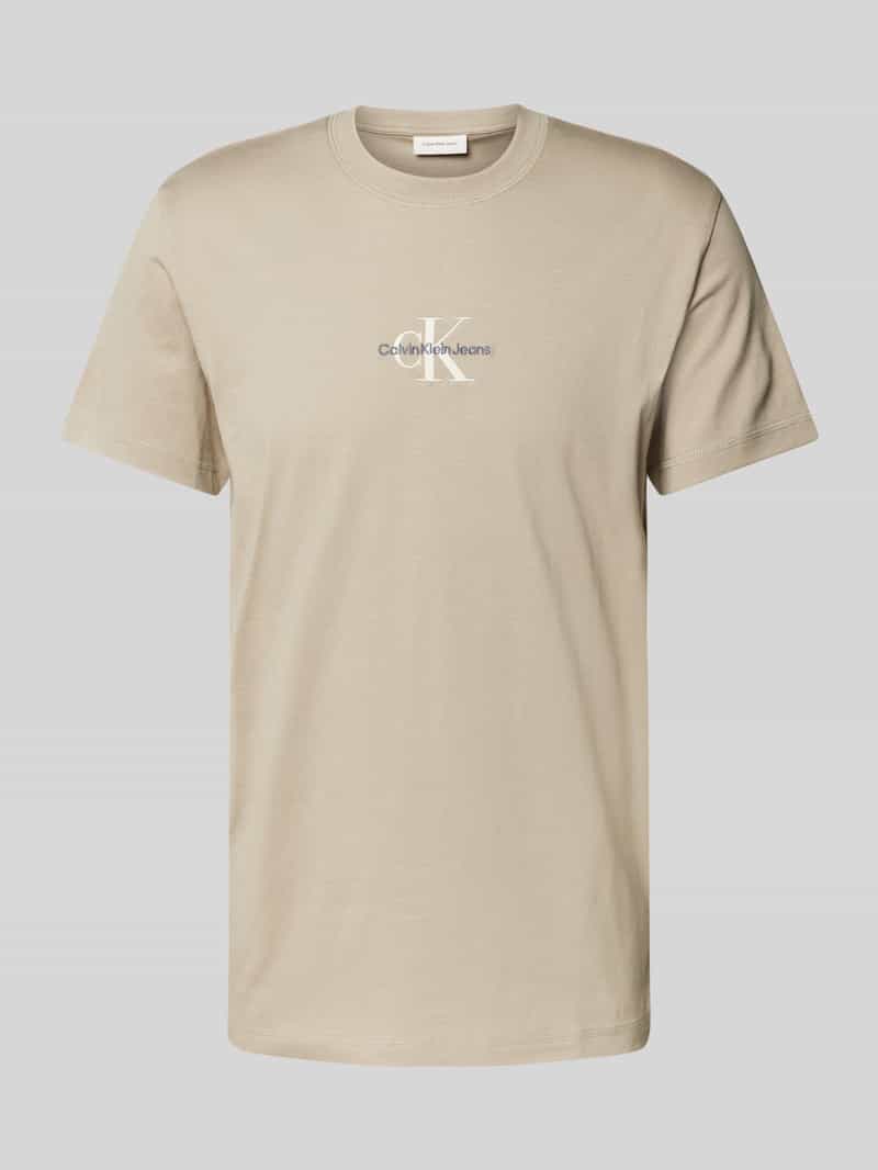 Calvin Klein T-shirt MONOLOGO TEE met een logo-opschrift