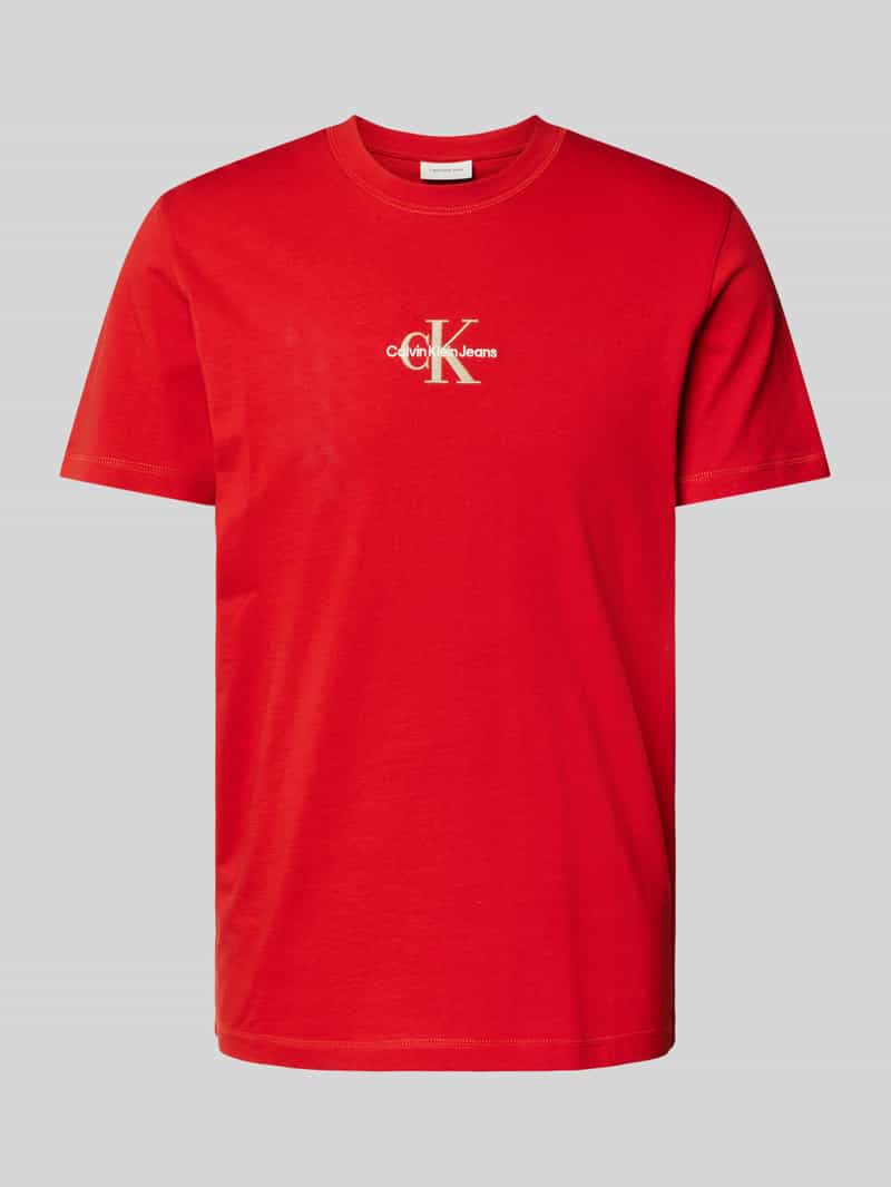 Calvin Klein T-shirt MONOLOGO TEE met een logo-opschrift