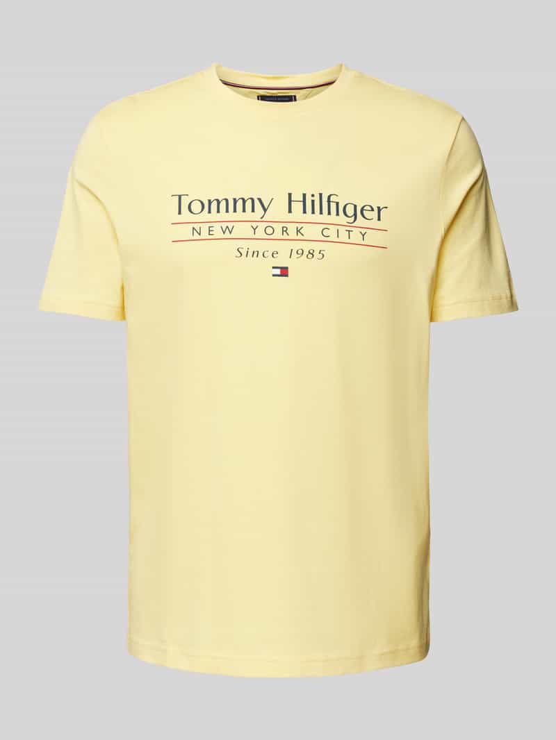 Tommy Hilfiger T-shirt HILFIGER CENTER STACK TEE