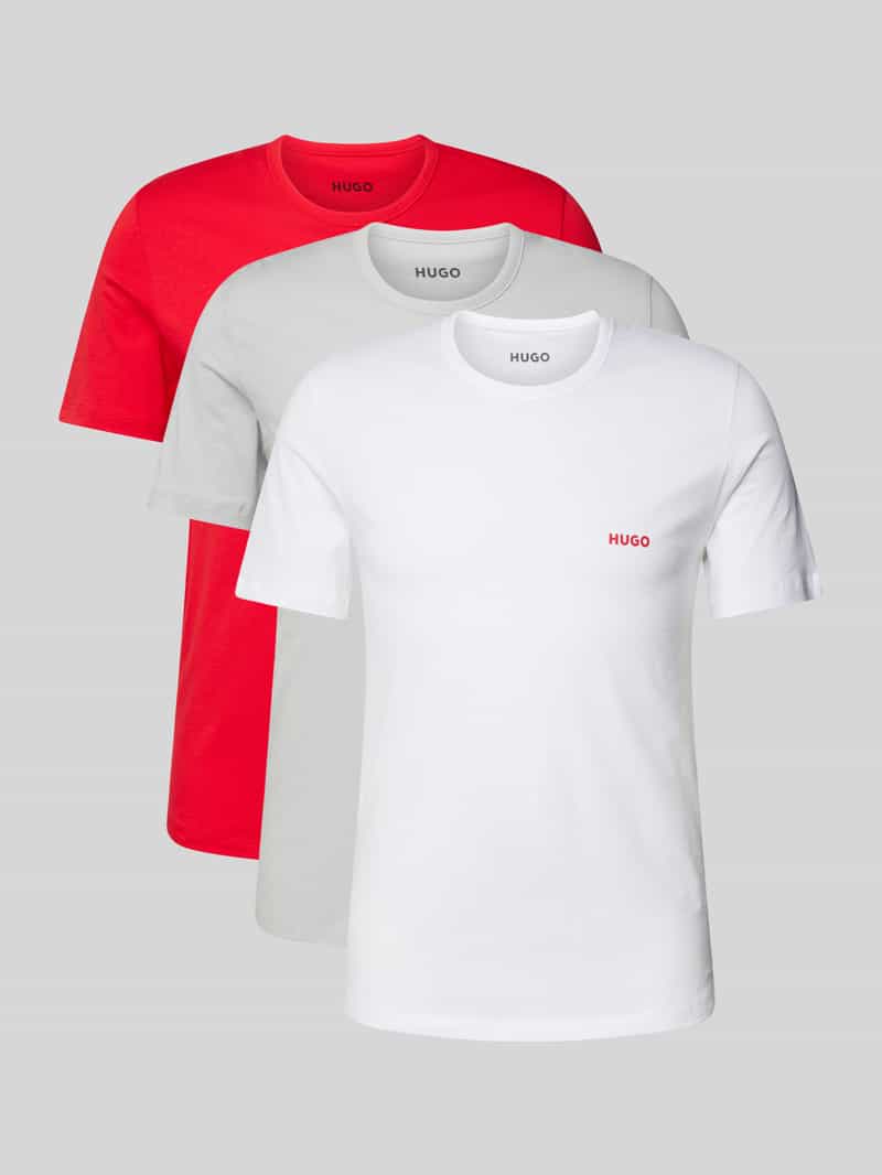 HUGO underwear T-shirt RN TRIPL met een ronde hals (set, 3-delig)