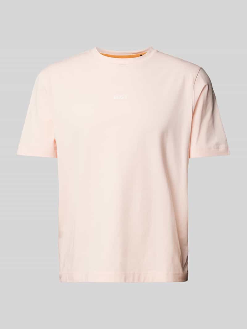 Boss Orange T-shirt TChup met een ronde hals