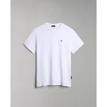 Napapijri T-shirt  SALIS SS SUM NP0A4H8D-002 BRIGHT WHITE