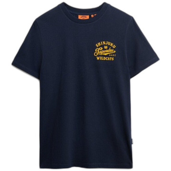Superdry T-shirt Korte Mouw  T-shirt Athletic Relaxed