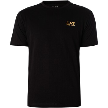 Emporio Armani EA7 T-shirt Korte Mouw  Chest Logo T-shirt