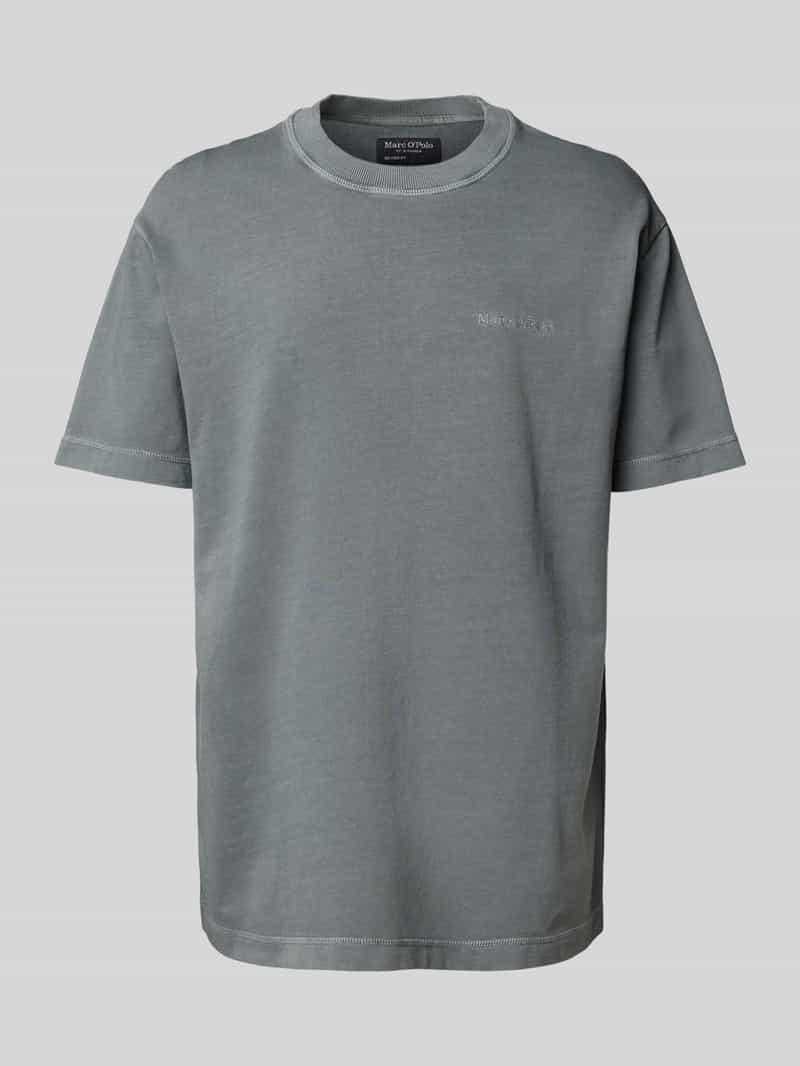Marc O'Polo T-shirt met licht onregelmatige kleurstelling