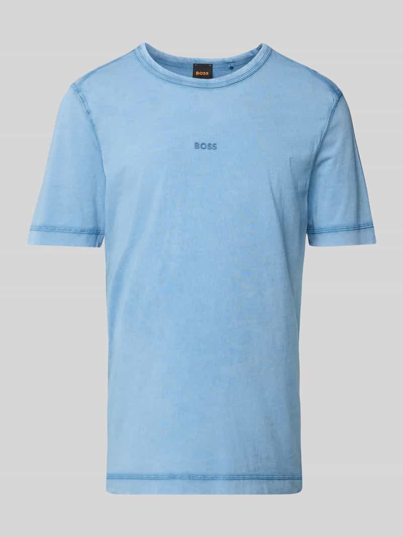 Boss Orange T-shirt Tokks met  merkembleem