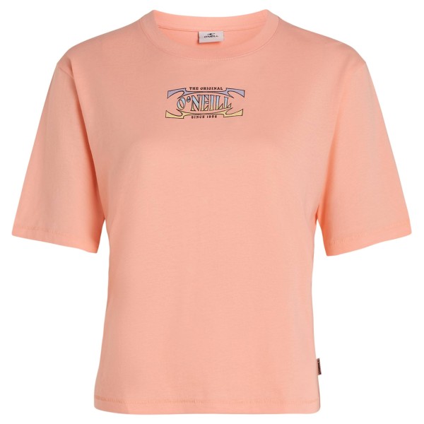 O'Neill  Women's Summer Musthaves Back Print T-Shirt - T-shirt, roze