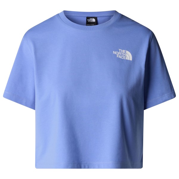 The North Face  Women's Cropped Simple Dome Tee - T-shirt, blauw