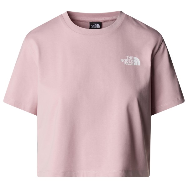 The North Face  Women's Cropped Simple Dome Tee - T-shirt, roze