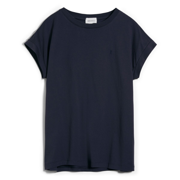 ARMEDANGELS  Women's Idaa Logo - T-shirt, blauw
