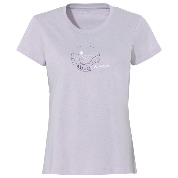 Vaude  Women's Cyclist V - T-shirt, purper