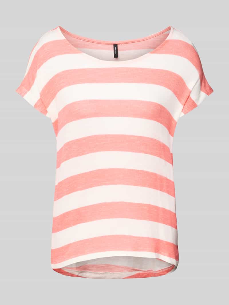 Vero Moda Shirt met korte mouwen VMWIDE STRIPE SL TOP GA JRS NOOS