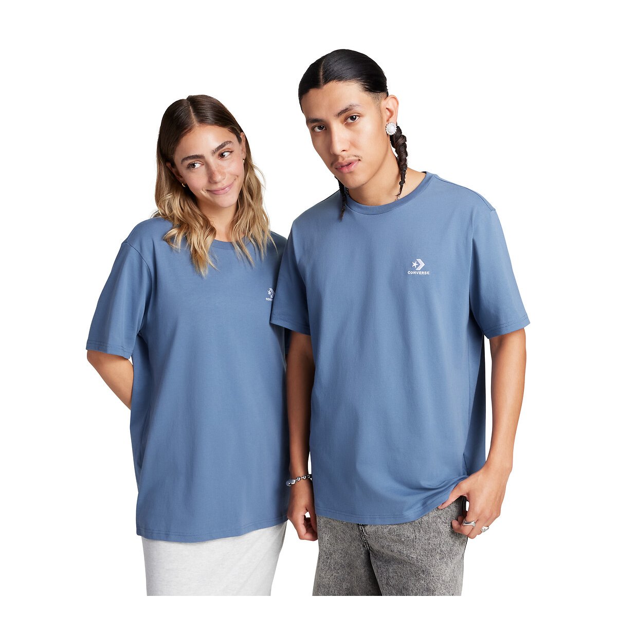 Converse T-shirt EMBROIDERED STAR CHEVRON TEE (1-delig)