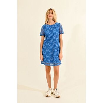 Molly Bracken Jurk  T563CP-BLUE