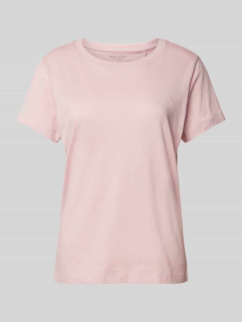 Marc O'Polo T-shirt Mix & Match Cotton met discreet merk-borduursel
