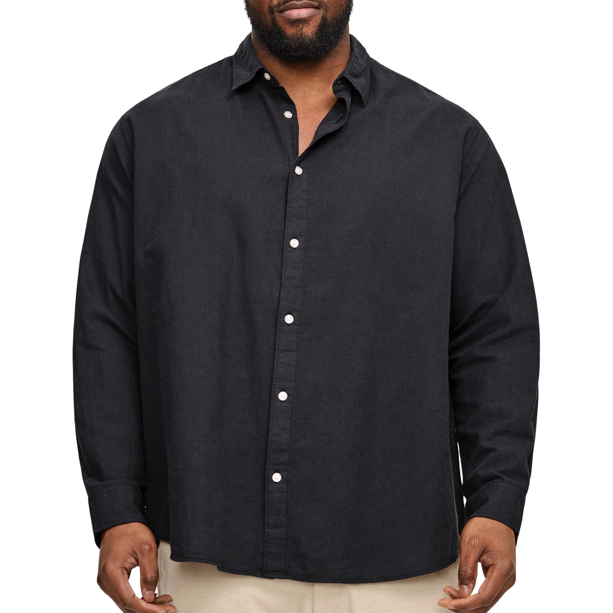 Jack & Jones PlusSize Overhemd met lange mouwen JJEBREEZE SHIRT LS SN PLS