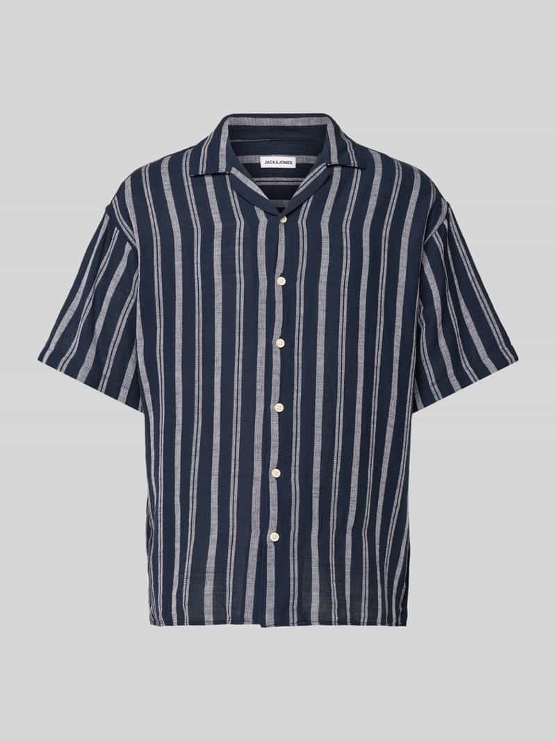 Jack & Jones Overhemd met korte mouwen JJEENZO STRIPE RESORT SHIRT SS SN