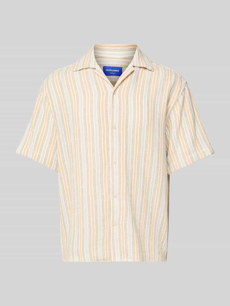 Jack & Jones Overhemd met korte mouwen JORCOBA STRIPE RESORT SHIRT SS SN