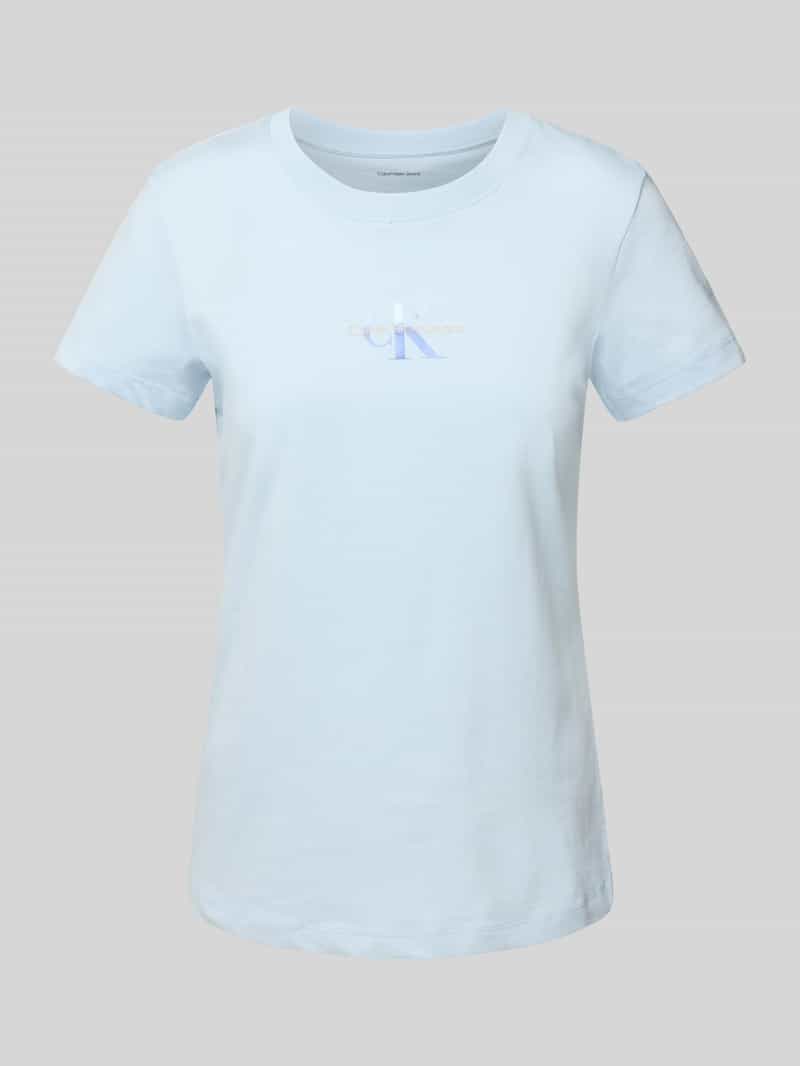 Calvin Klein T-shirt GRADIENT MONOLOGO SLIM TEE