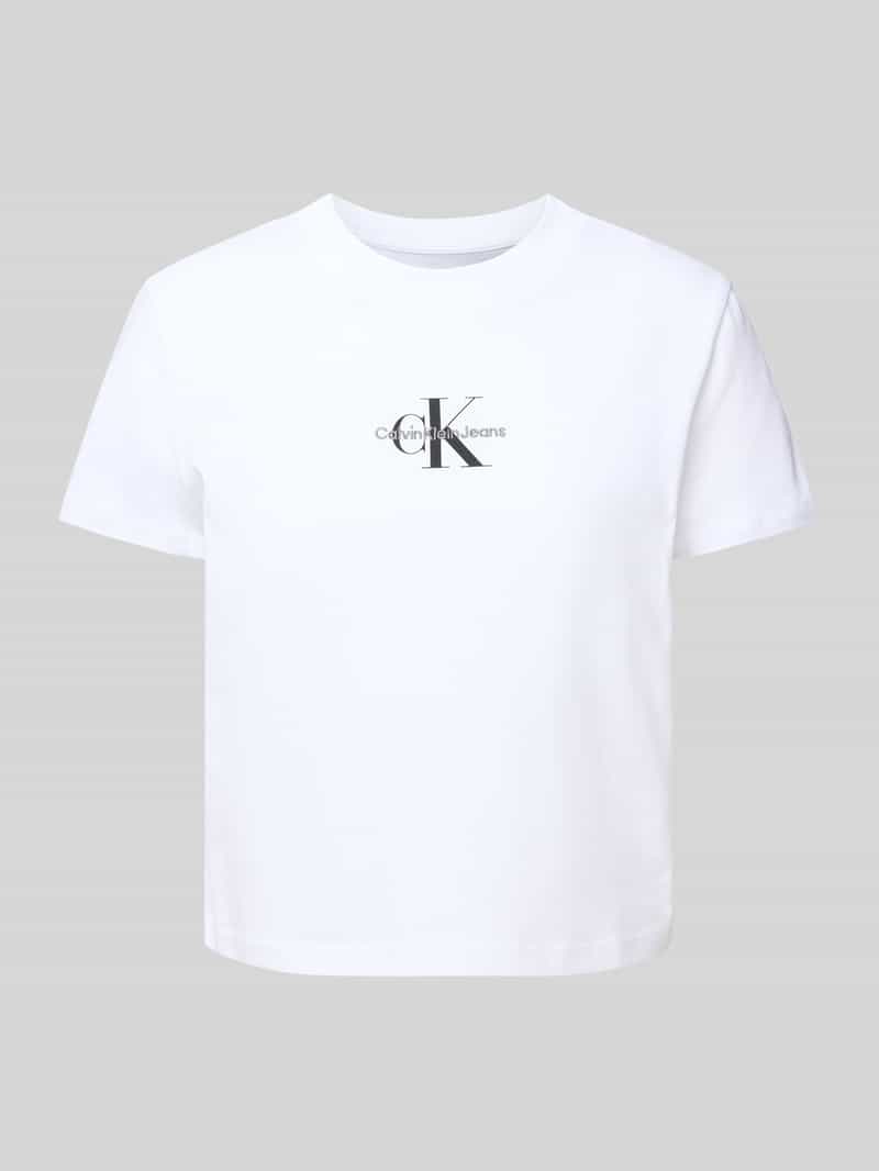 Calvin Klein T-shirt MONOLOGO BABY TEE