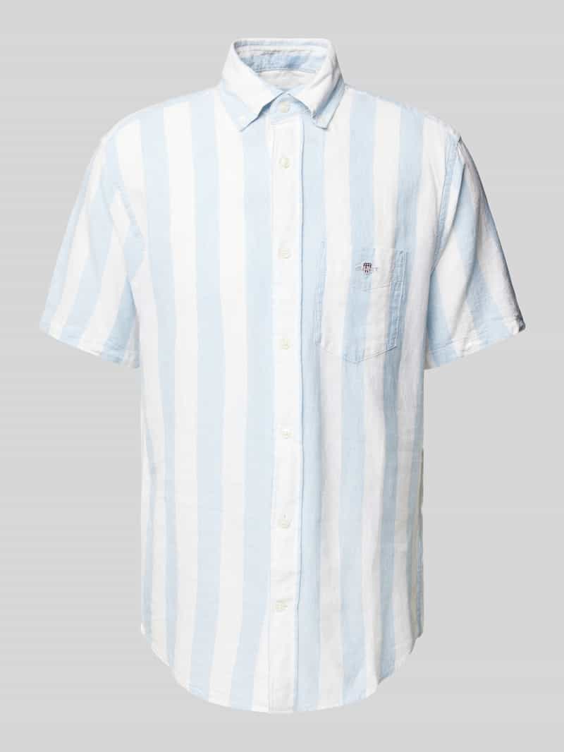Gant Shirt met ronde hals GRAPHIC SS T-SHIRT met een unieke seizoensgebonden -grafiekprint op de borst