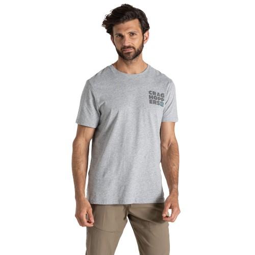 Craghoppers Mens Lucent Text Marl T-Shirt S