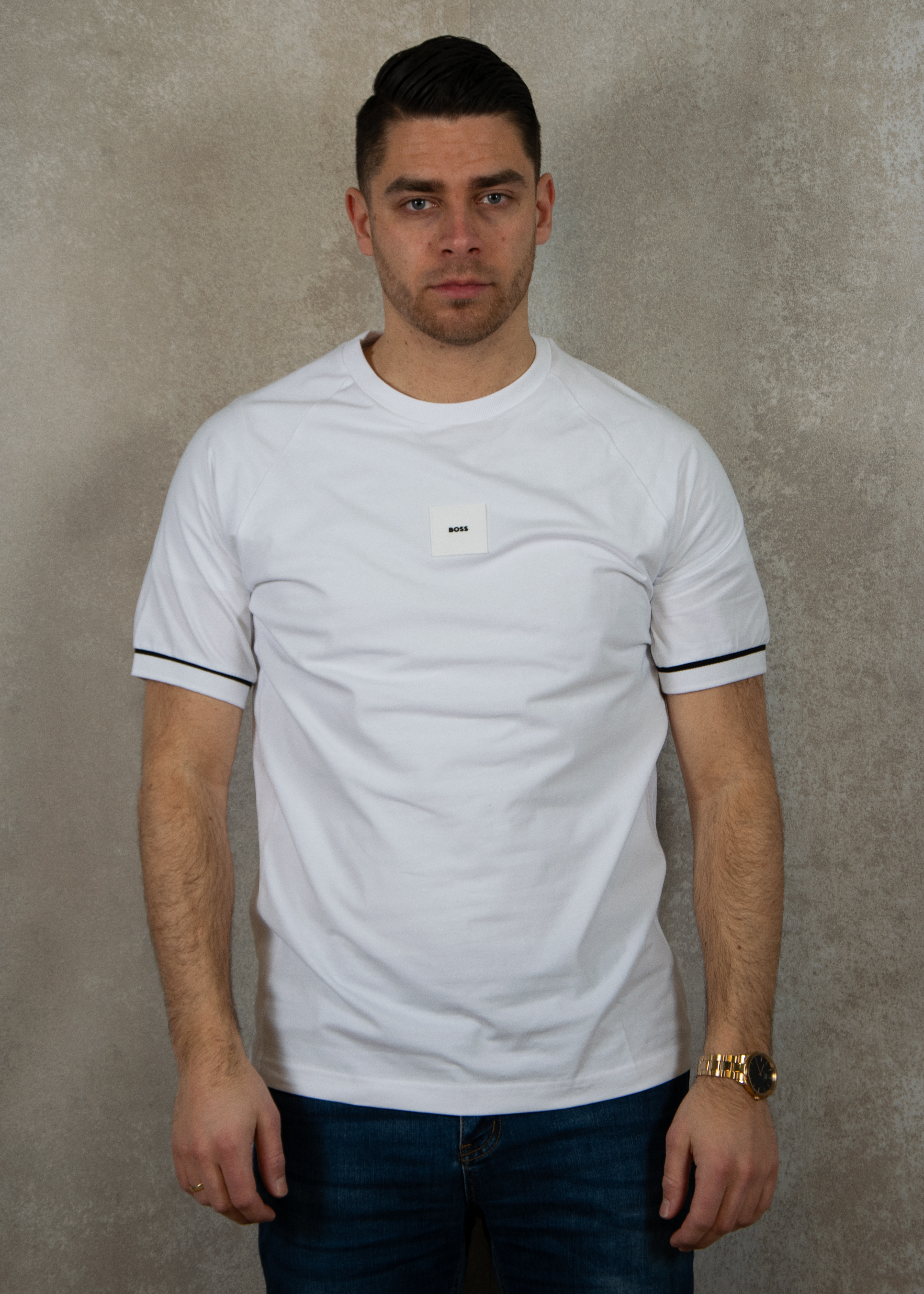 Hugo Boss Tee rib ac