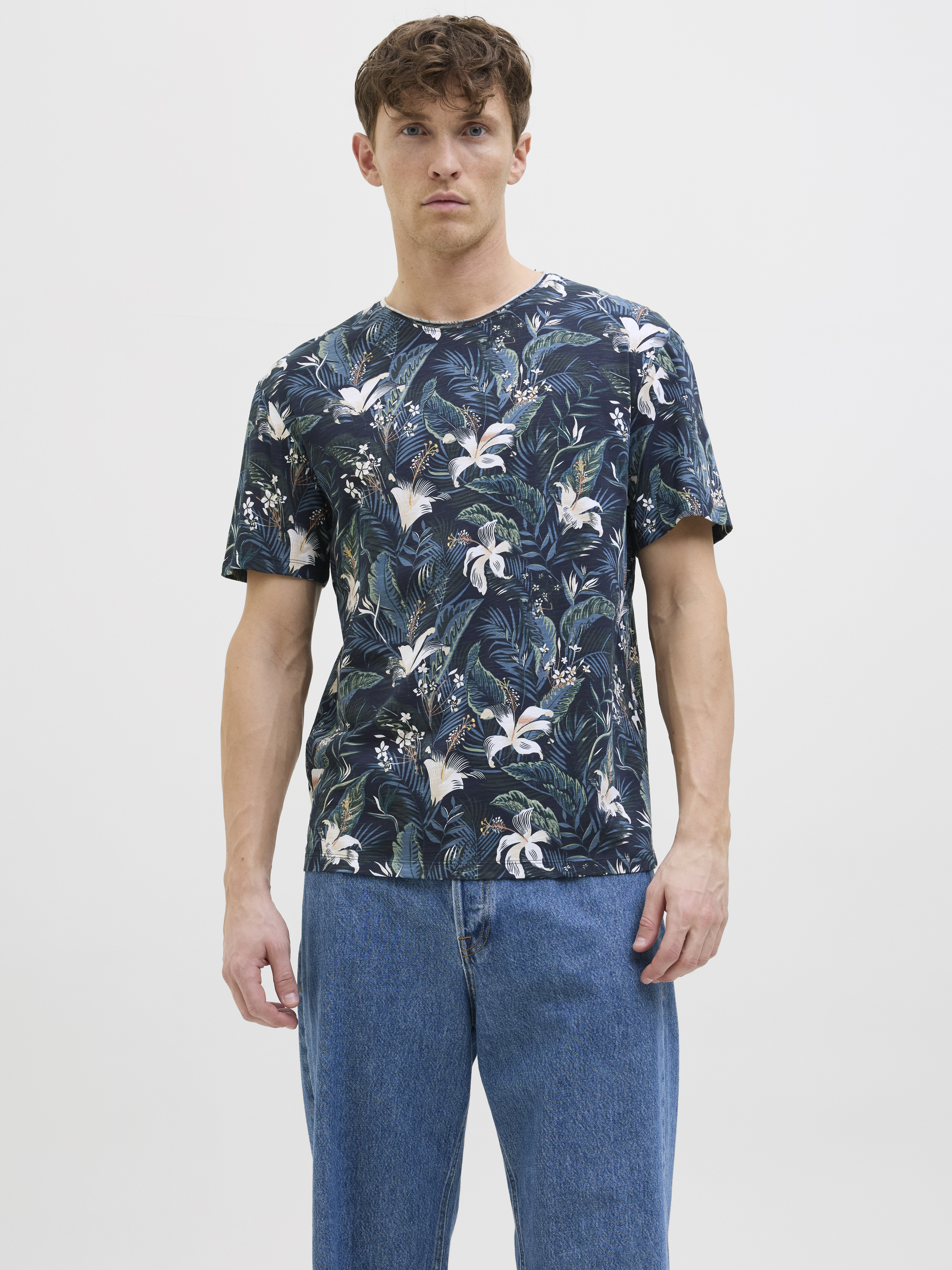 Jack & Jones Jjebryan aop tee s/s o-neck noos