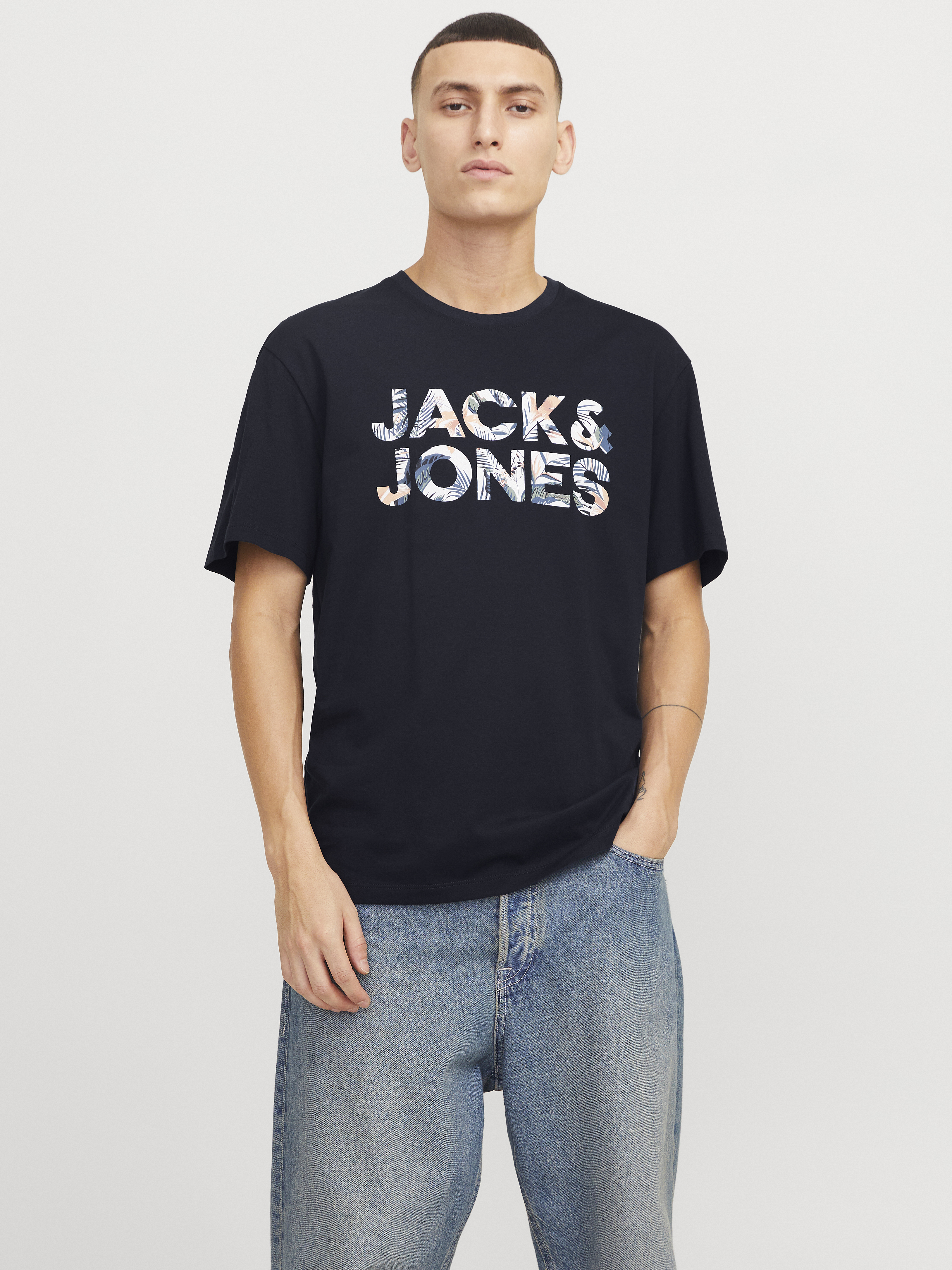 Jack & Jones Jjebryan corp logo tee ss o-neck no