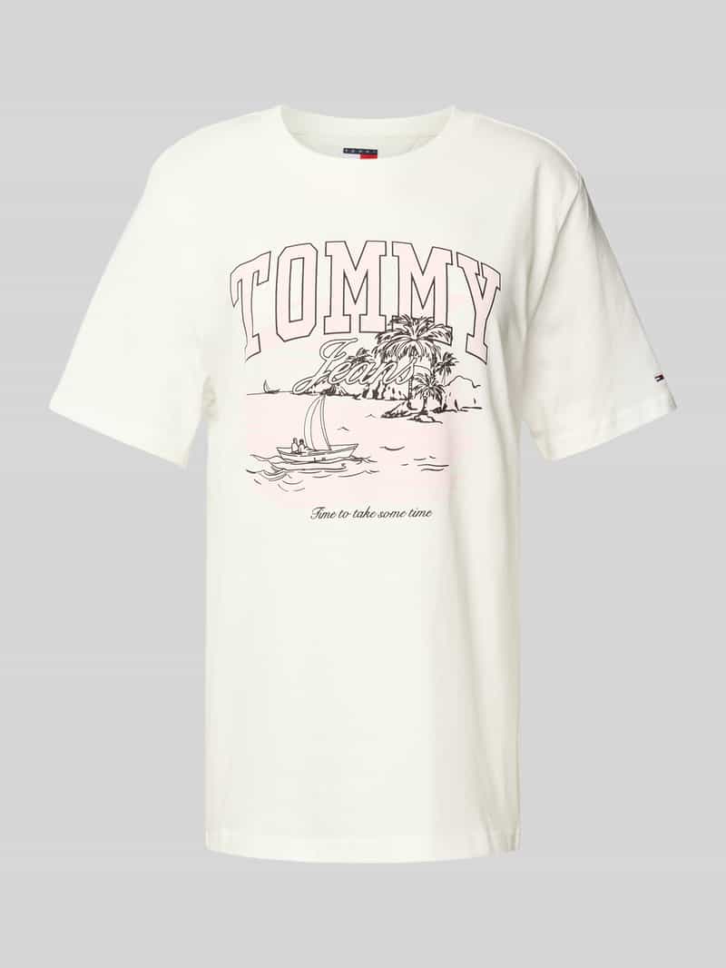 TOMMY JEANS T-shirt TJW RLX TONAL TROPICS TEE