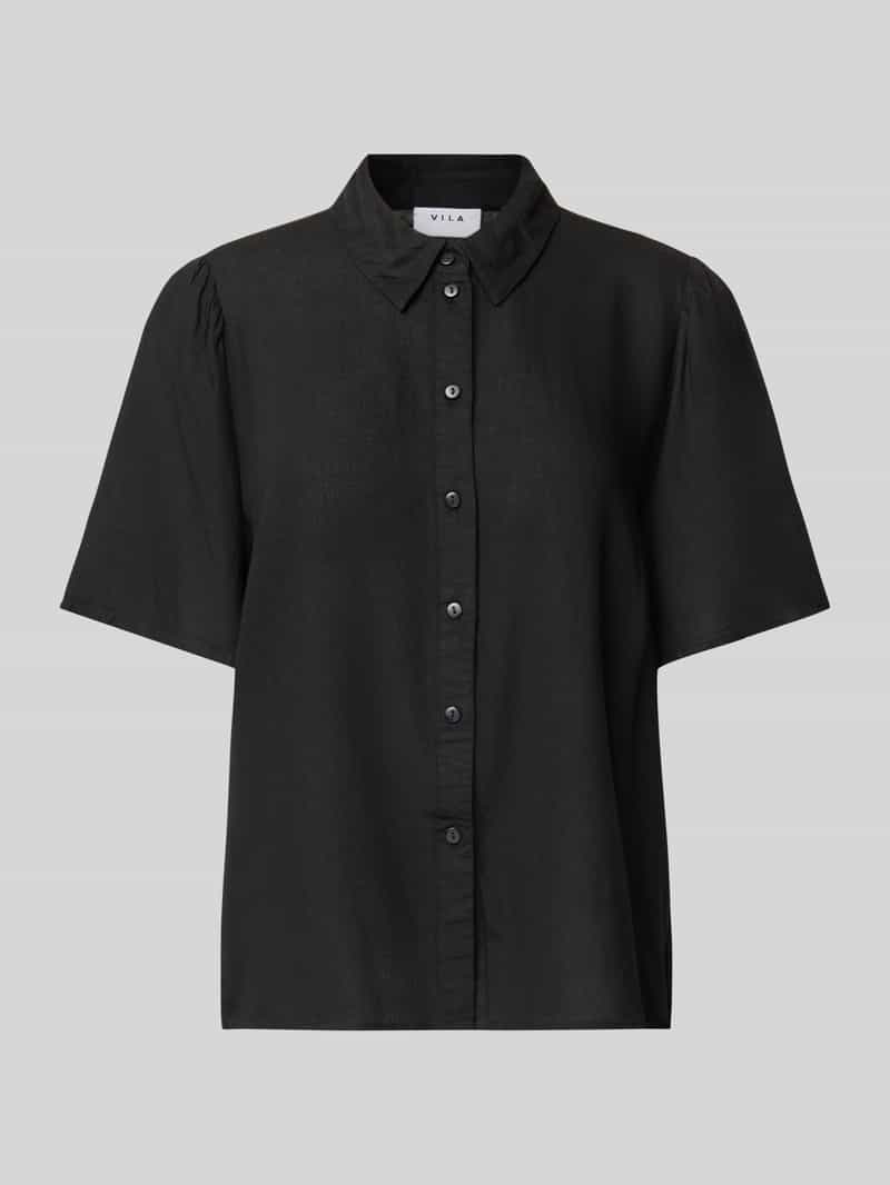 Vila Blouse met korte mouwen VIPRICIL S/S NEW SHIRT - NOOS