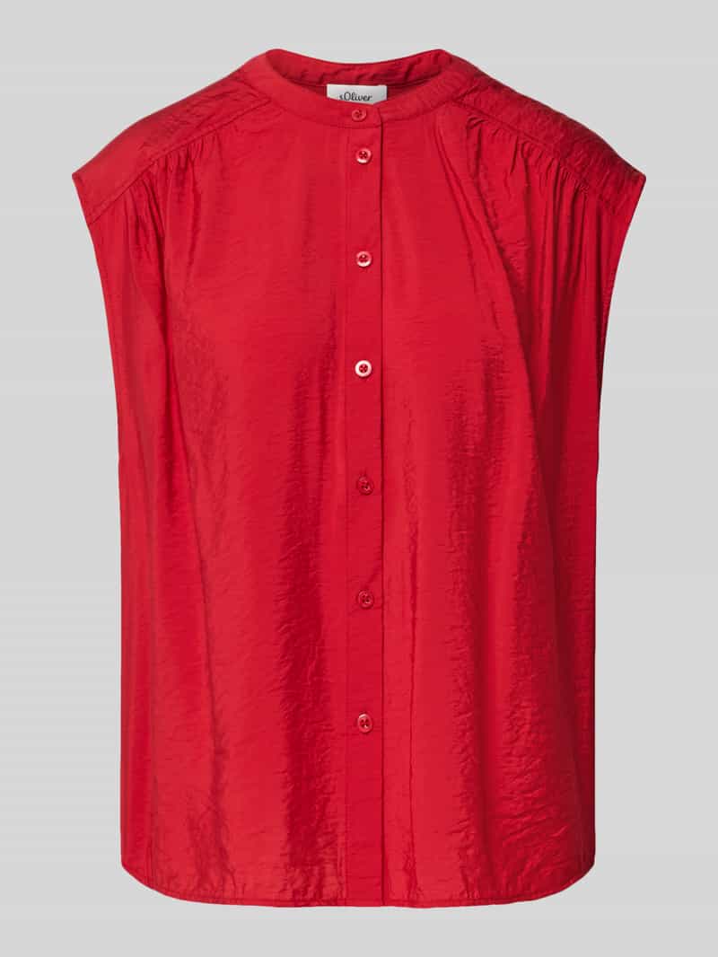 S.Oliver Blouse met korte mouwen