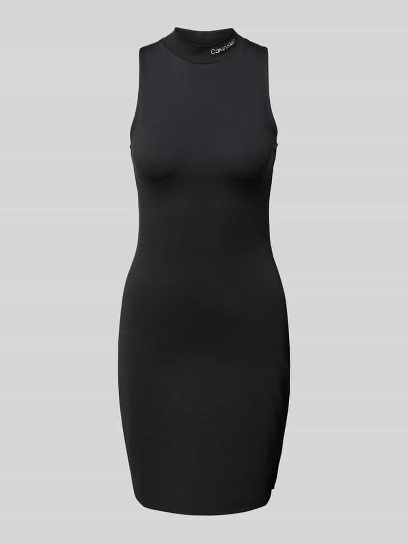Calvin Klein Mini-jurk LOGO ELASTIC MILANO DRESS