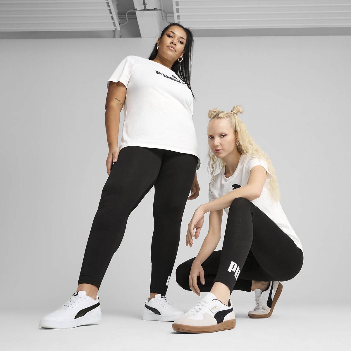 PUMA Legging ESS NO. 1 LOGO LEGGINGS aangename katoenmix, voor fitness, sport en vrije tijd