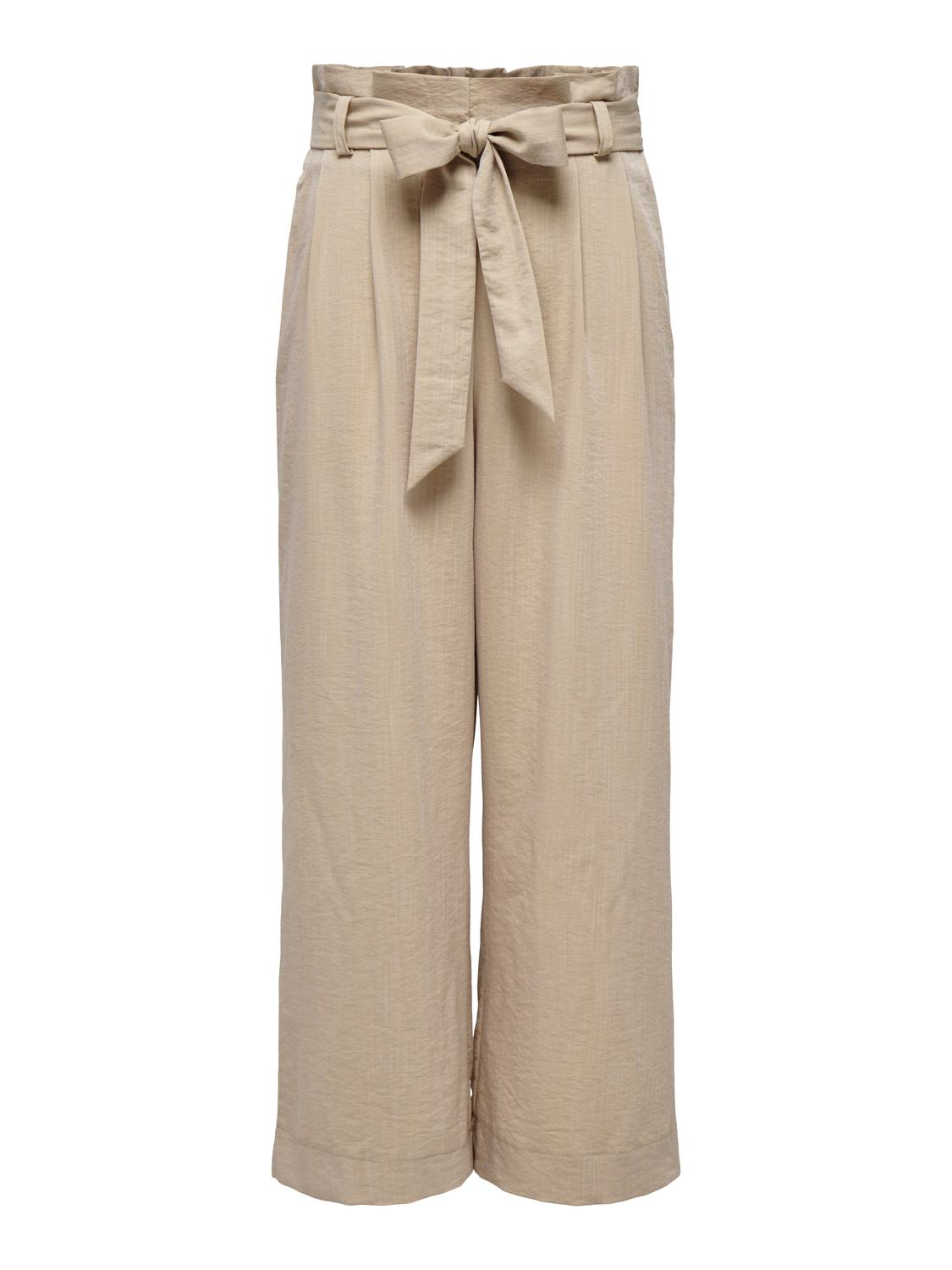 Only Paperbag-broek ONLMARSA SOLID PAPERBAG PANT WVN NOOS